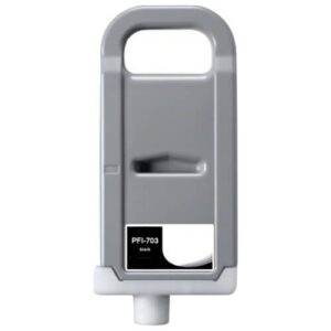 Canon PFI703/PFI303 Negro Cartucho de Tinta Pigmentada Generico - Reemplaza 2963B001/2958B001/PFI-703BK/PFI-303BK
