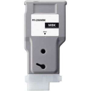 Canon PFI206 Negro Mate Cartucho de Tinta Pigmentada Generico - 5302B001/PFI-206MBK