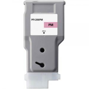 Canon PFI206 Magenta Photo Cartucho de Tinta Pigmentada Generico - Reemplaza 5308B001/PFI-206PM