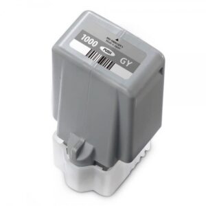 Canon PFI1000 Gris Cartucho de Tinta Pigmentada Generico - Reemplaza 0552C001/PFI-1000GY