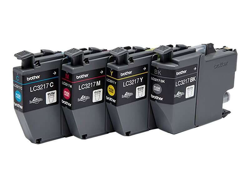 Brother LC3217 Pack de 4 Cartuchos de Tinta Originales - LC3217VAL - Imagen 2