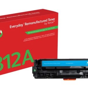 Xerox Everyday HP CF381A Cyan Cartucho de Toner Remanufacturado - Reemplaza 312A