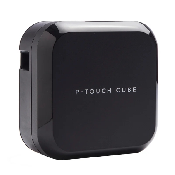 Brother PT-P710BT Cube Rotuladora Electronica Portatil Bluetooth USB - Resolucion 180ppp - Velocidad 20mms - Bateria Recargable - Color Negro - Imagen 2