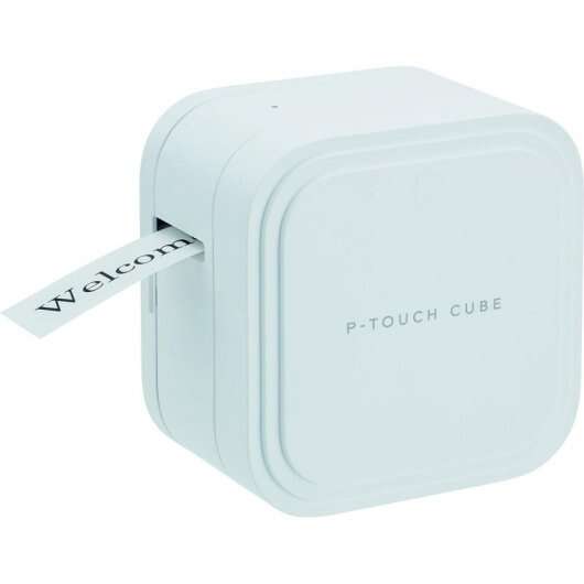 Brother PT-P910BT Cube Rotuladora Electronica Portatil Bluetooth - Ancho Max. 36mm - Bateria Recargable - Color Blanco - Imagen 2