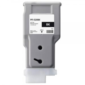 Canon PFI320 Negro Cartucho de Tinta Pigmentada Generico - Reemplaza 2890C001/PFI-320BK