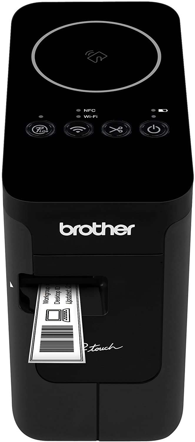 Brother PTP750W Rotuladora Electronica Profesional WiFi - USB, NFC - Velocidad 30mms- Resolucion 180x360ppp - Imagen 2
