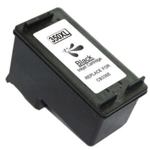 Remanufacturado HP 350XL Negro Cartucho de Tinta - Reemplaza CB336EE/CB335EE