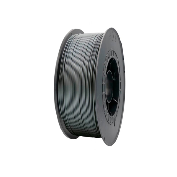 Filamento 3D PLA - Diametro 1.75mm - Bobina 1kg - Color Plata - Imagen 3