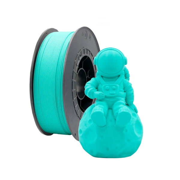 Filamento 3D PLA - Diametro 1.75mm - Bobina 1kg - Color Turquesa - Imagen 2