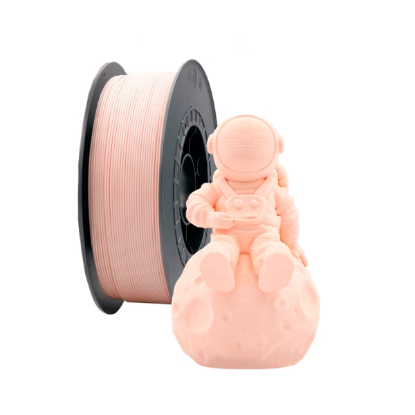 Filamento 3D PLA - Diametro 1.75mm - Bobina 1kg - Color Rosa Pastel - Imagen 2