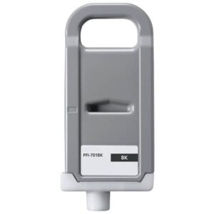 Canon PFI701/PFI301 Negro Cartucho de Tinta Pigmentada Generico - Reemplaza 0900B001/1486B001/PFI-701BK/PFI-301BK