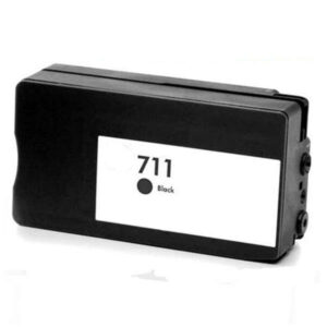 Generico HP 711XL Negro Cartucho de Tinta - Reemplaza CZ133A/CZ129A