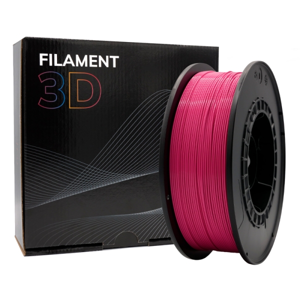 Filamento 3D PLA - Diametro 1.75mm - Bobina 1kg - Color Magenta - Imagen 4