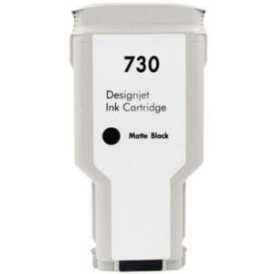 Generico HP 730 Negro Mate Cartucho de Tinta - Reemplaza P2V71A/P2V65A