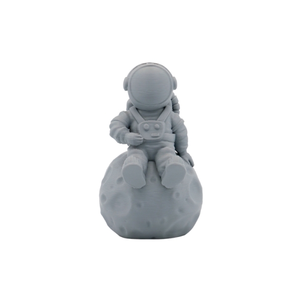 Filamento 3D PETG - Diametro 1.75mm - Bobina 1kg - Color Gris - Imagen 2