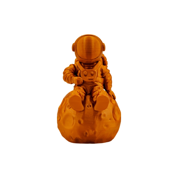 Filamento 3D PLA SILK - Diametro 1.75mm - Bobina 1kg - Color Cobre - Imagen 2