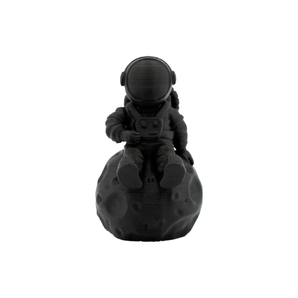 Filamento 3D PLA MATE - Diametro 1.75mm - Bobina 1kg - Color Negro - Imagen 2