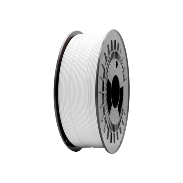 Filamento 3D PLA MATE - Diametro 1.75mm - Bobina 1kg - Color Blanco - Imagen 3