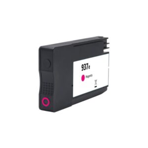 Generico HP 937e XL Magenta Cartucho de Tinta Pigmentada - Reemplaza 4S6W7NE/4S6W3NE (Chip reforzado contra actualizaciones)