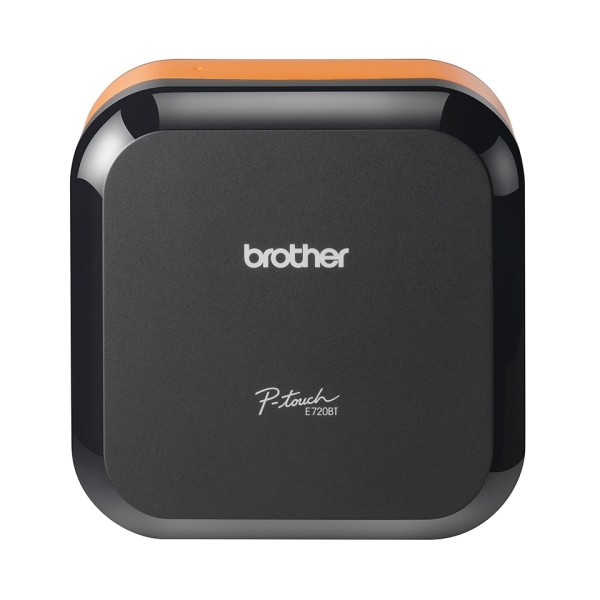 Brother PT-E720BT Rotuladora Electronica Bluetooth - 180 x 180 DPI - Ancho Max. de Cinta 24mm - Velocidad de Impresion 20mm/s - Color Negro/Naranja - Imagen 2