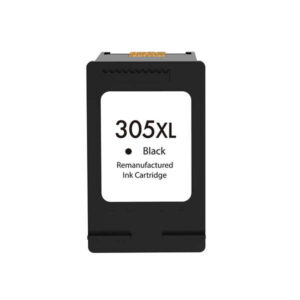 Remanufacturado HP 305XL Negro Cartucho de Tinta - Muestra Nivel de Tinta - Reemplaza 3YM62AE/3YM61AE (Chip reforzado contra actualizaciones)