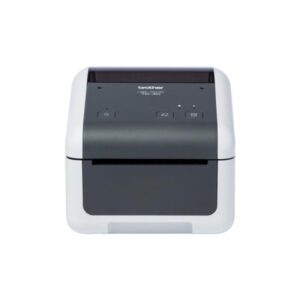 Brother TD-4425DN Impresora Termica de Etiquetas - Resolucion 203ppp - Velocidad 203mms - Conectividad de Red Integrada - Color Blanco/Gris