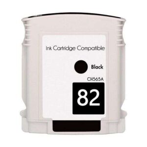 Generico HP 82 Negro Cartucho de Tinta - Reemplaza CH565A