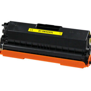 Brother TN421/TN423/TN426 Amarillo Cartucho de Toner Generico - Reemplaza TN421Y/TN423Y/TN426Y