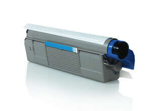 OKI C612 Cyan Cartucho de Toner Generico - Reemplaza 46507507