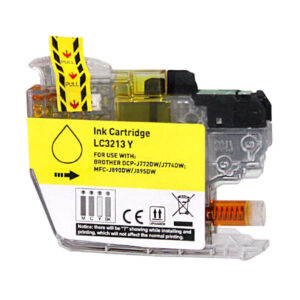 Brother LC3213/LC3211 Amarillo Cartucho de Tinta Generico - Reemplaza LC3213Y/LC3211Y